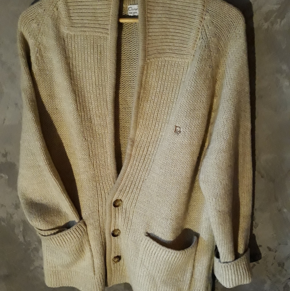 Vintage (80s) Christian Dior's cardigan sweater